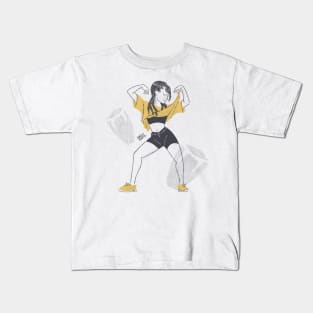 Dancing girl Kids T-Shirt